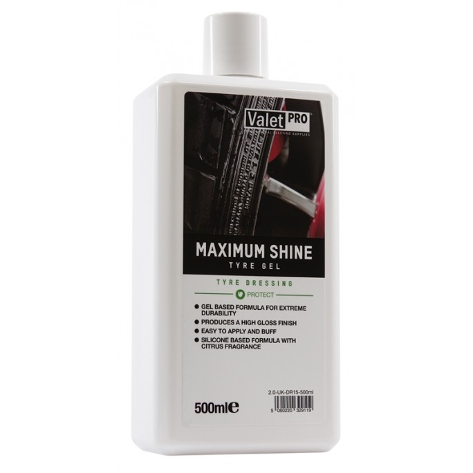 Maximum Shine Tyre Gel 500ml Maximum Shine Tyre Gel 500ml
